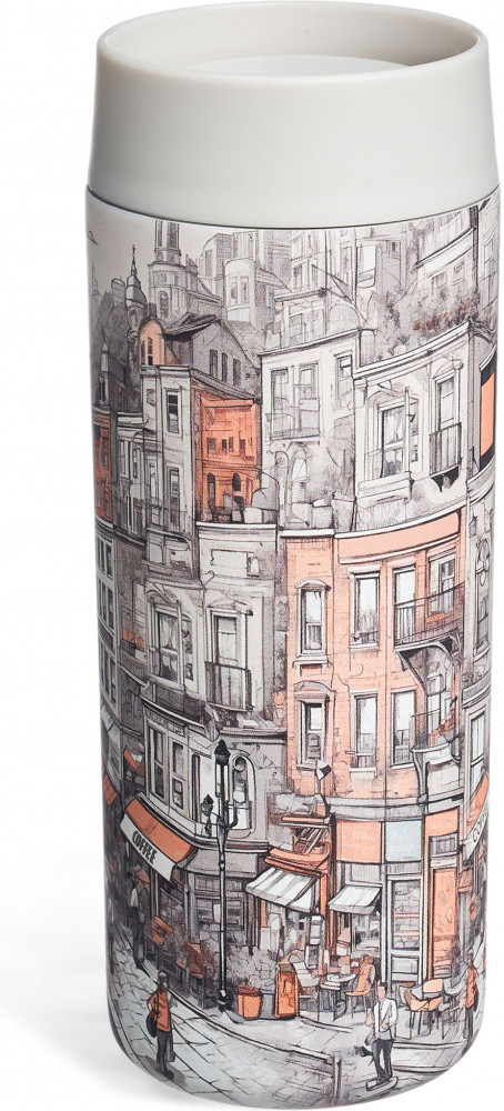 Термокружка «Город» | Agness | Agness