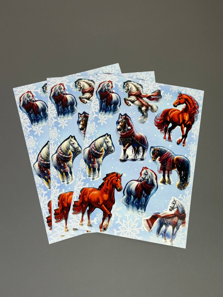 Стикерпак «Кони» | Box.kz