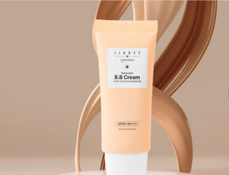 BB-крем для лица с эффектом сияния SPF50 «Signature Sunscreen BB Cream» | Jigott