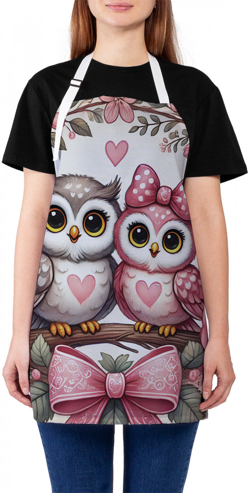 Фартук для кухни «Арка с совами» | JoyArty