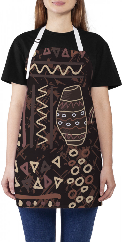Фартук для кухни «Африканские узоры» | JoyArty