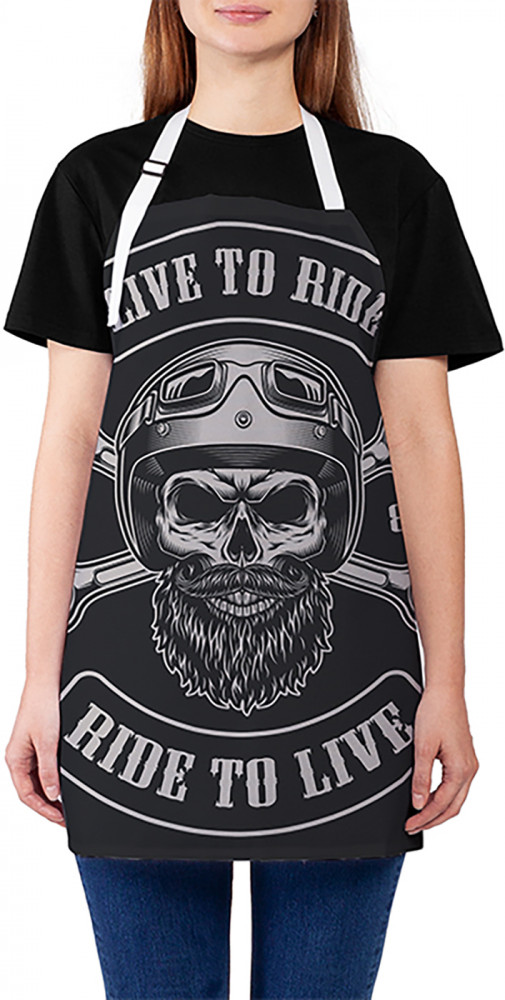 Фартук для кухни «Байкер» | JoyArty