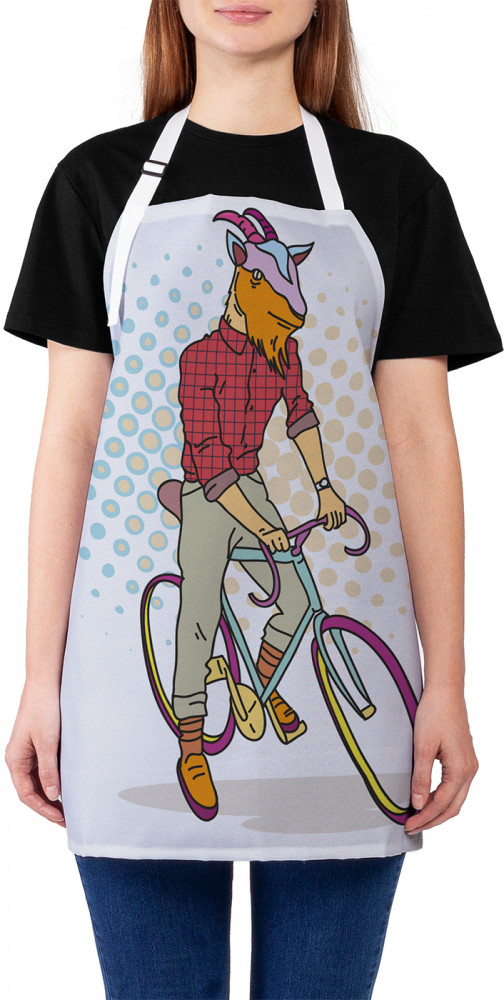 Фартук для кухни «Вело Козел» | JoyArty