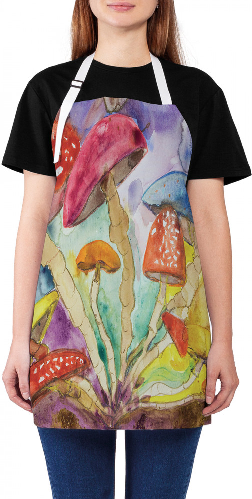 Фартук для кухни «Грибная магия» | JoyArty