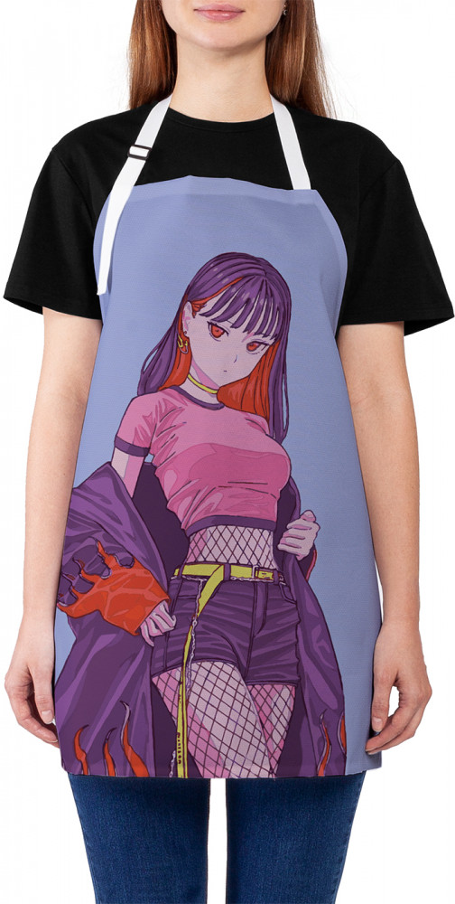 Фартук для кухни «Девушка в мантии» | JoyArty