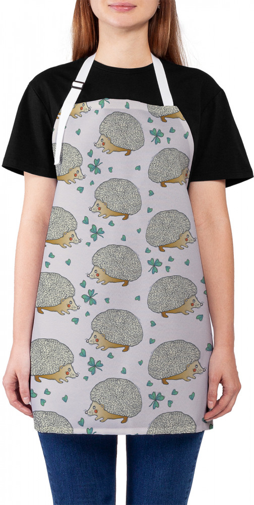 Фартук для кухни «Ежик с румянцем» | JoyArty