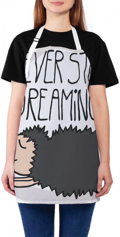 Фартук для кухни «Ежик тоже мечтает» | JoyArty