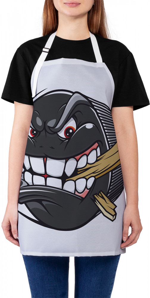Фартук для кухни «Злой удар» | JoyArty