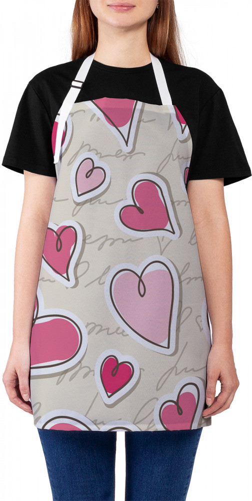 Фартук для кухни «Изобилие сердец» | JoyArty
