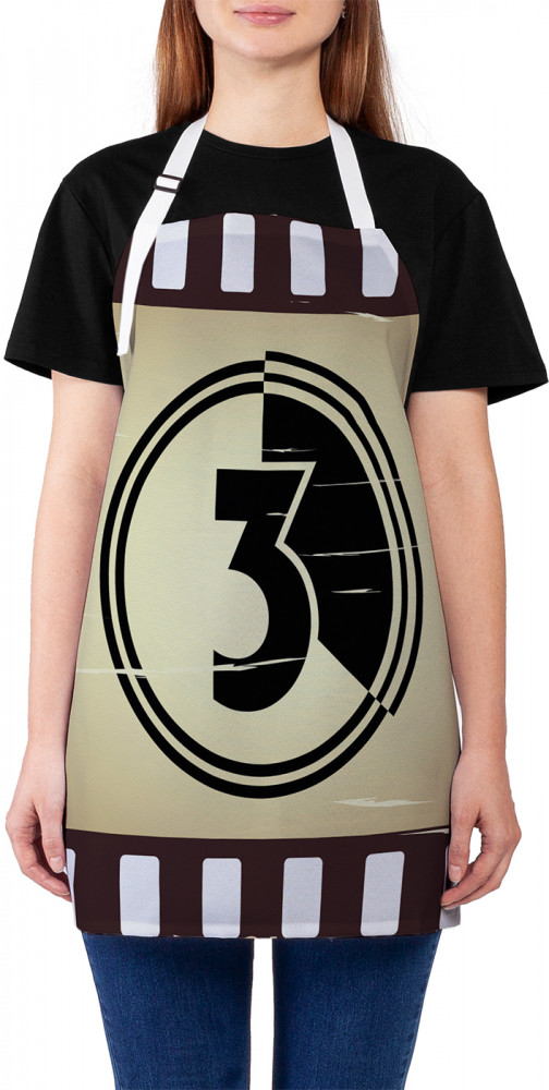 Фартук для кухни «Кинопленка ретро» | JoyArty