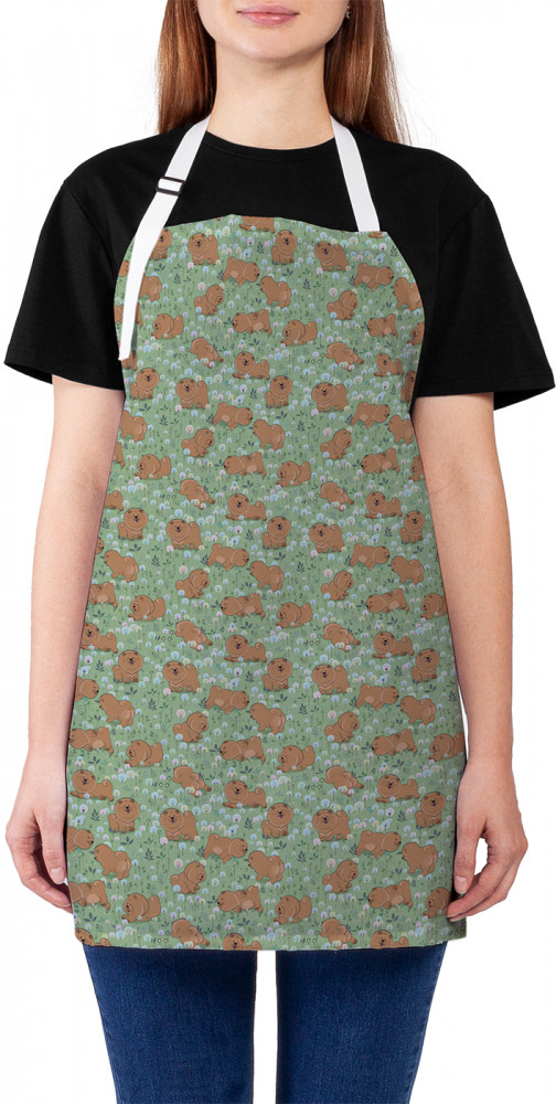 Фартук для кухни «Китайские Чау-Чау» | JoyArty