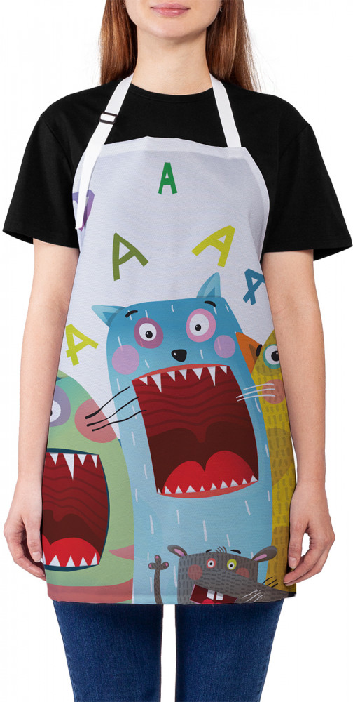 Фартук для кухни «Коты орут» | JoyArty