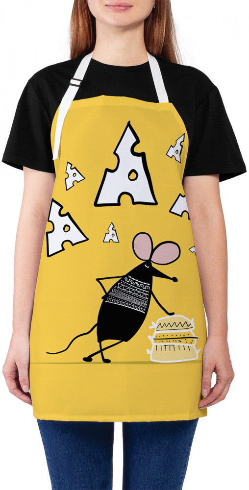 Фартук для кухни «Крутая мышь» | JoyArty