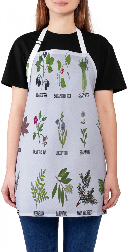 Фартук для кухни «Лечебные травы» | JoyArty