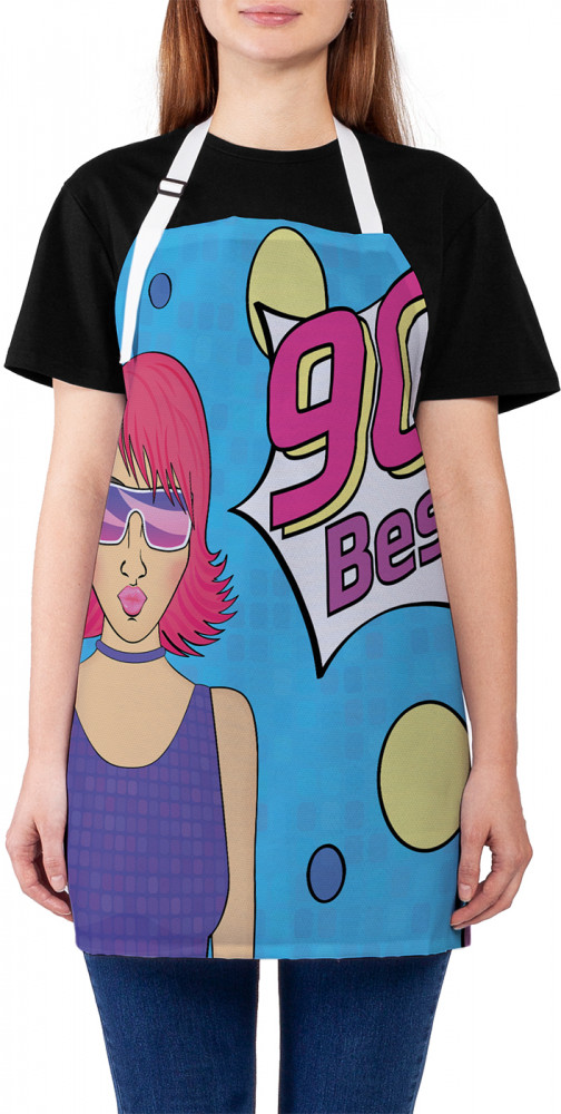 Фартук для кухни «Лучшие хиты 90-х» | JoyArty