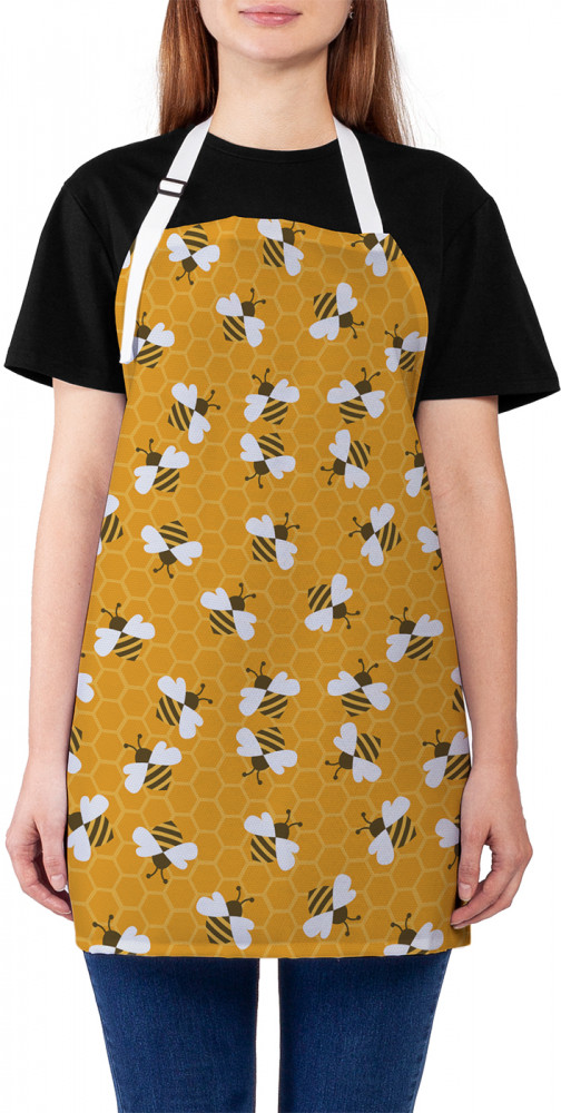 Фартук для кухни «Медовые соты» | JoyArty