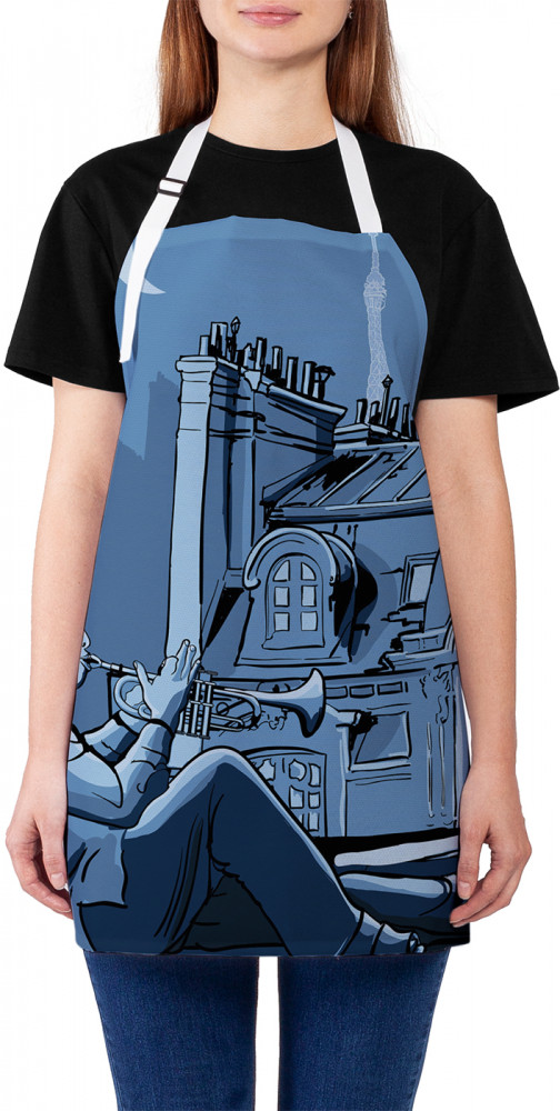 Фартук для кухни «Музыкальное развлечение» | JoyArty