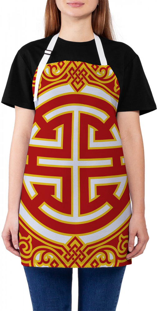 Фартук для кухни «Орнамент долголетия» | JoyArty