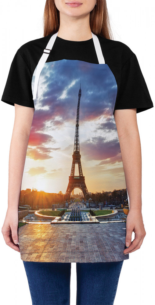 Фартук для кухни «Площадь перед Эйфелевой башней» | JoyArty
