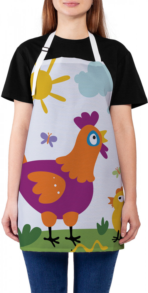 Фартук для кухни «Под теплым солнышком» | JoyArty