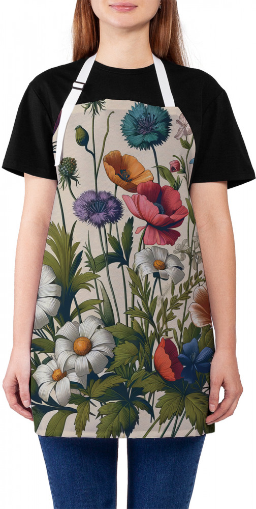 Фартук для кухни «Полевые цветы» | JoyArty