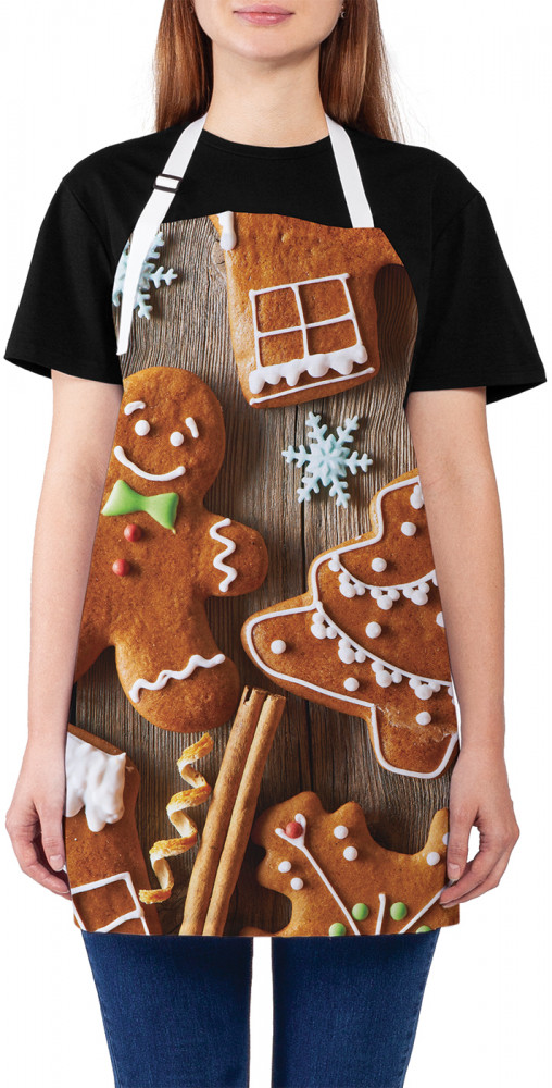 Фартук для кухни «Праздничные пряники» | JoyArty