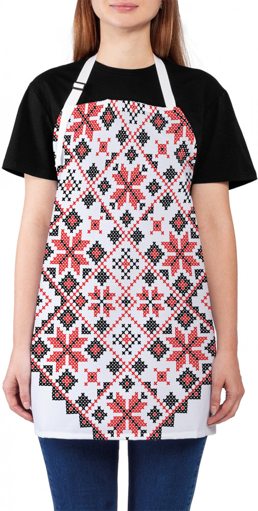 Фартук для кухни «Ручная вышивка» | JoyArty