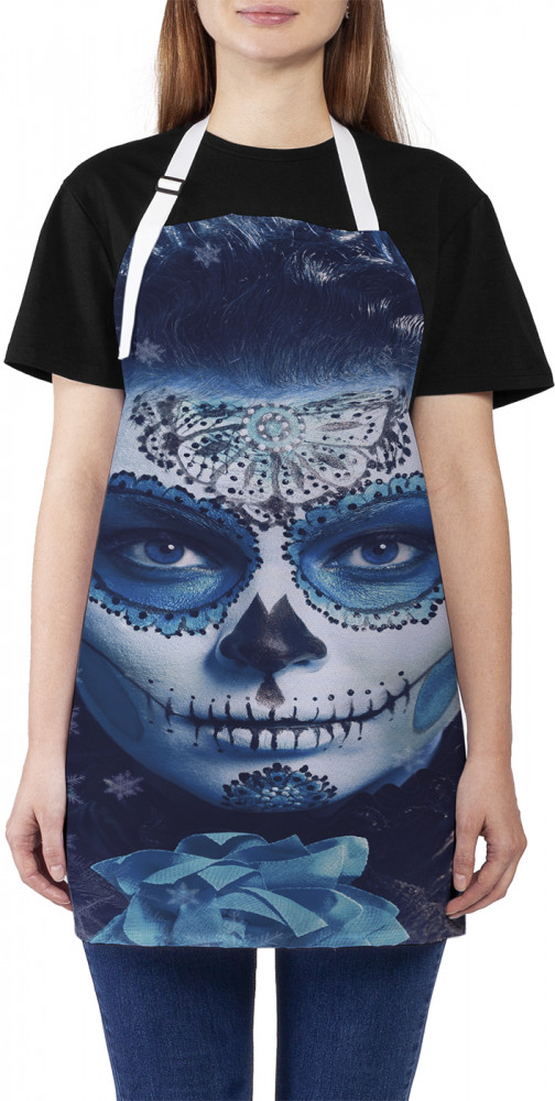 Фартук для кухни «Санта муэрте» | JoyArty