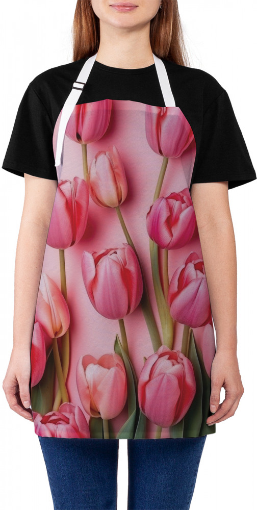 Фартук для кухни «Тюльпаны» | JoyArty