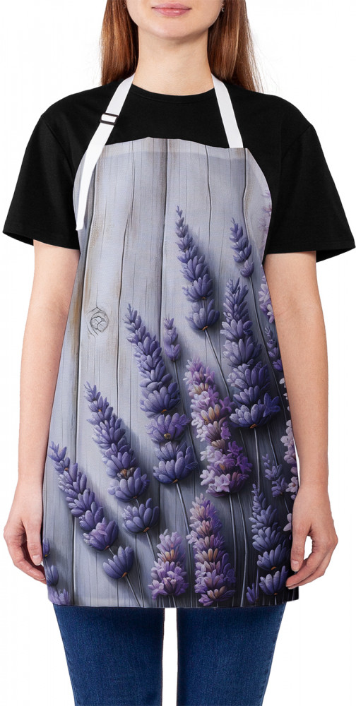 Фартук для кухни «Цветы лаванды» | JoyArty