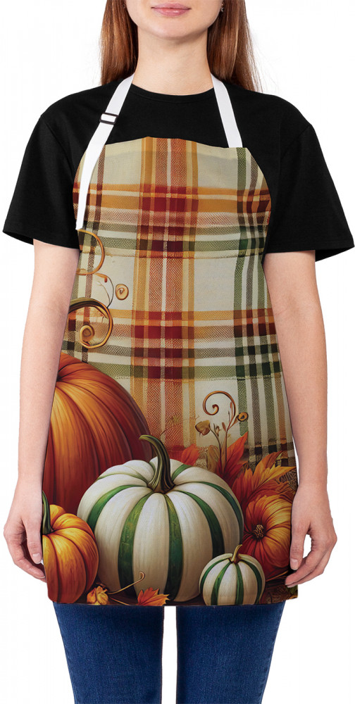 Фартук для кухни «Шотландская тыква» | JoyArty