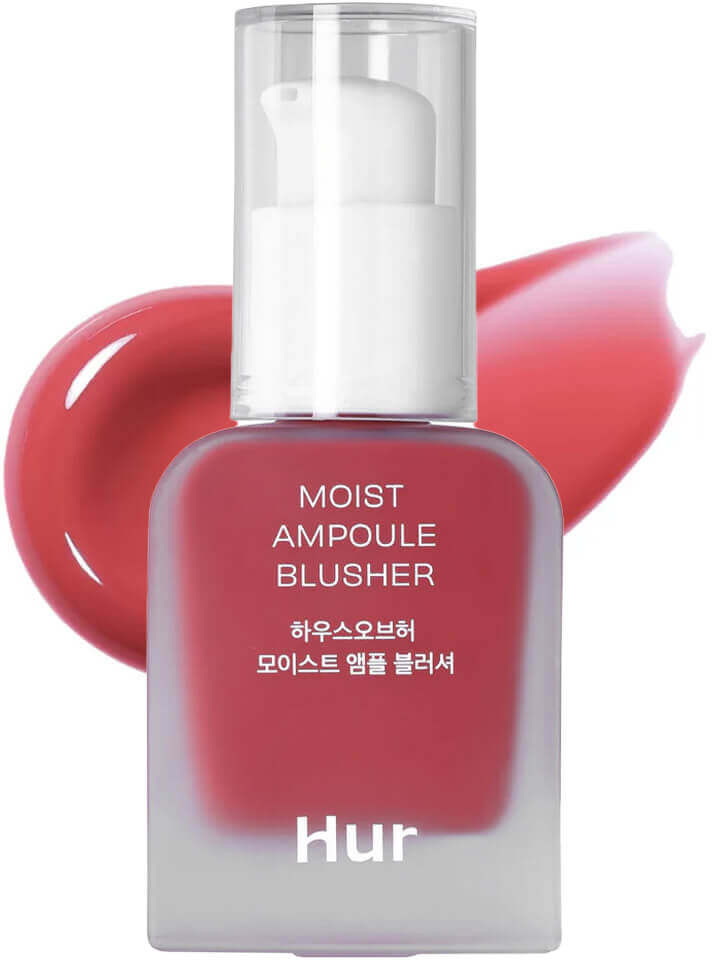 Увлажняющие жидкие румяна для лица «Moist Ampoule Blusher», оттенок 02 Deep Plum | House of HUR