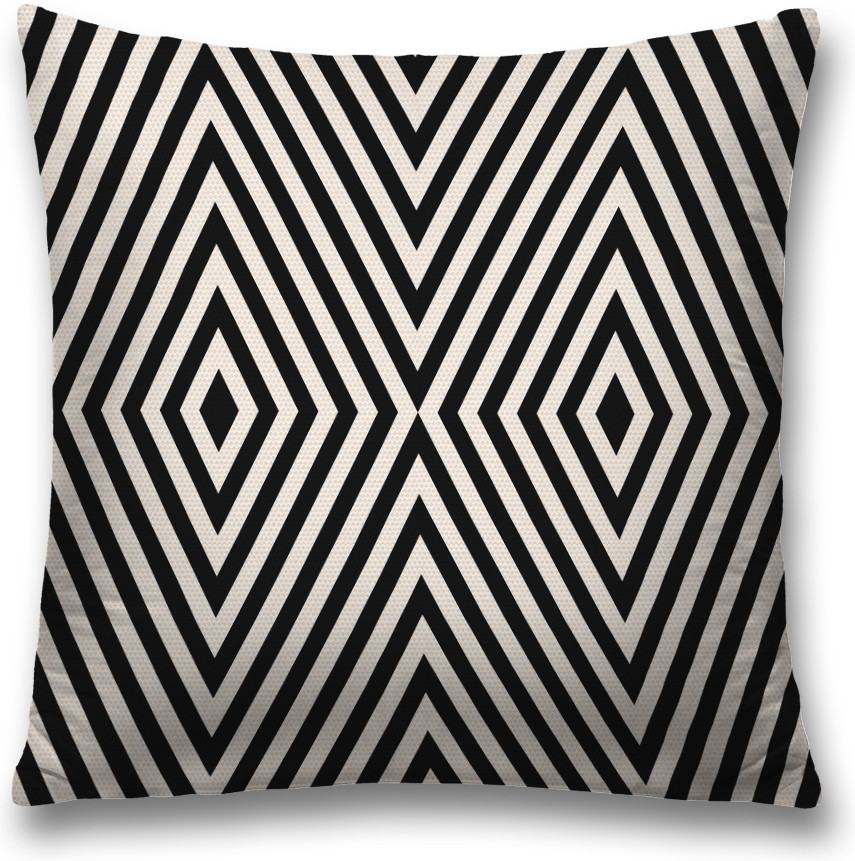 Наволочка декоративная «Два ромба» | JoyArty