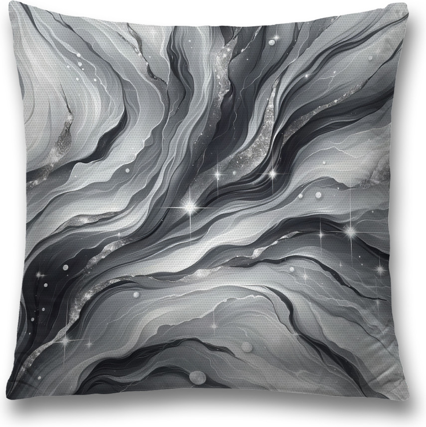 Наволочка декоративная «Жемчужные волны» | JoyArty
