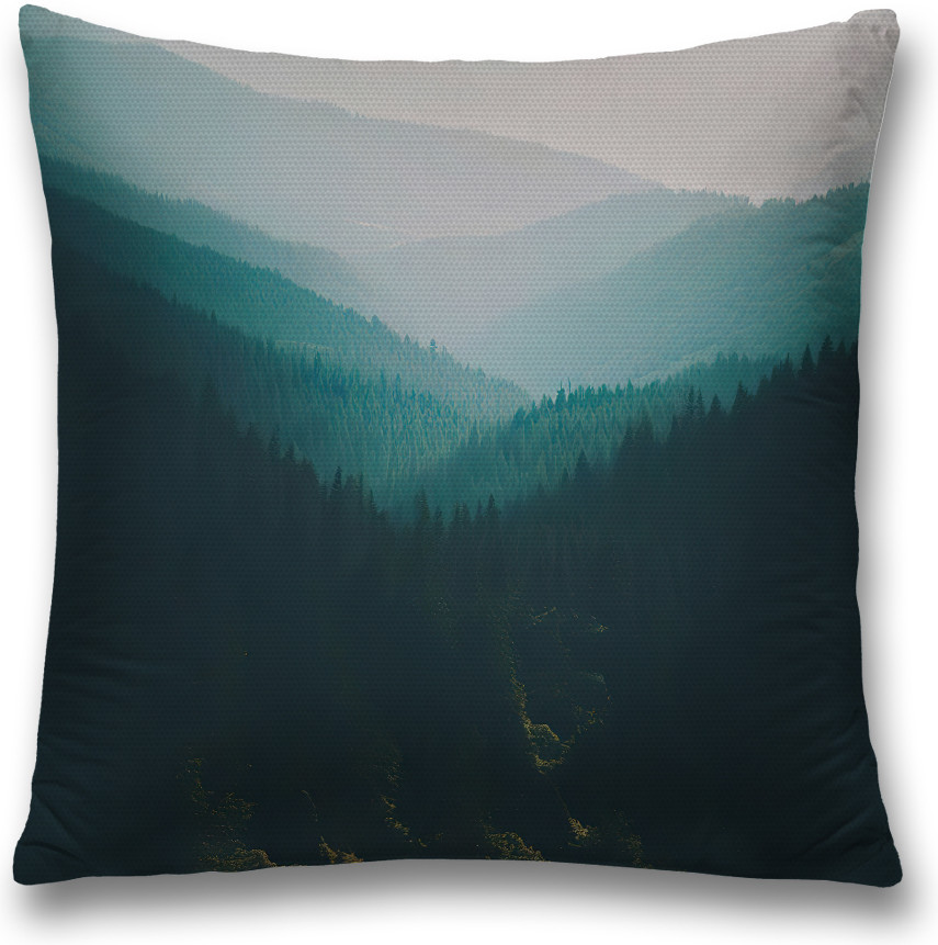 Наволочка декоративная «Лесная чаща» | JoyArty