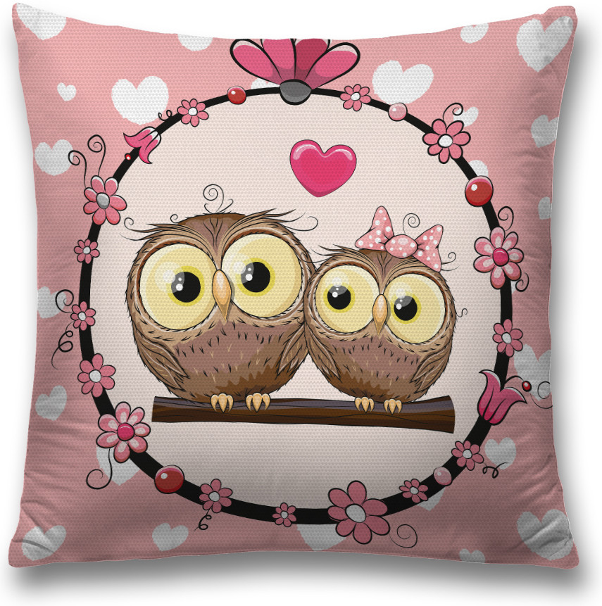 Наволочка декоративная «Любовные сплетни» | JoyArty