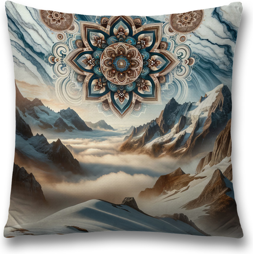 Наволочка декоративная «Мандала в небе» | JoyArty