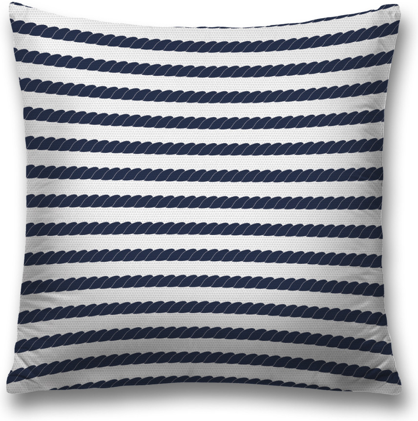 Наволочка декоративная «Моноточнные полосы» | JoyArty