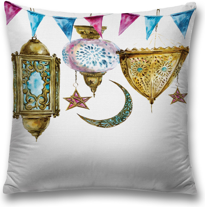 Наволочка декоративная «Рамадан Карим» | JoyArty
