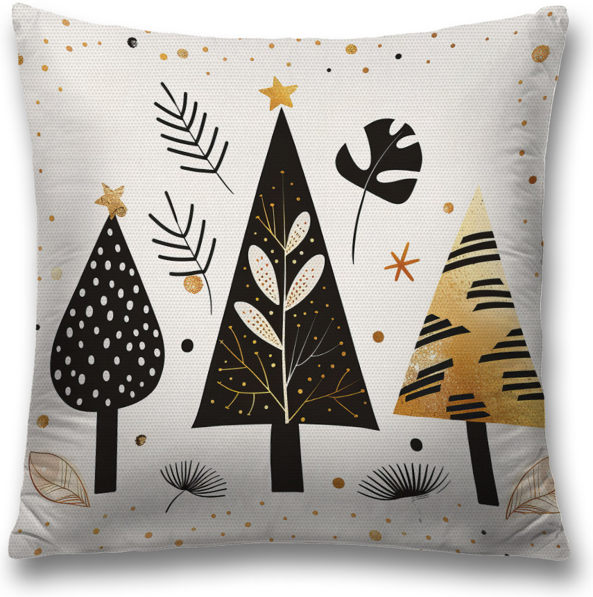 Наволочка декоративная «Стройные елочки» | JoyArty