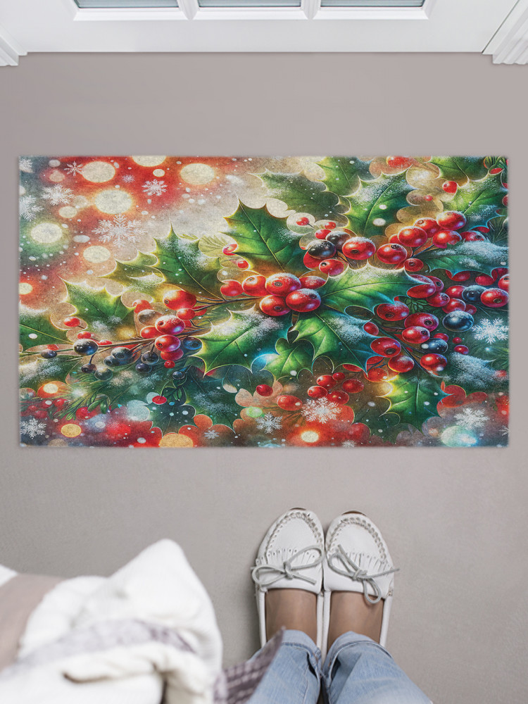 Коврик придверный «Атмосфера праздника» | JoyArty