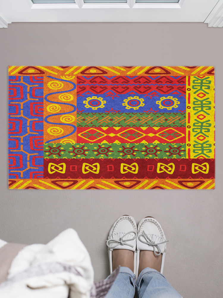 Коврик придверный «Африка в красках» | JoyArty