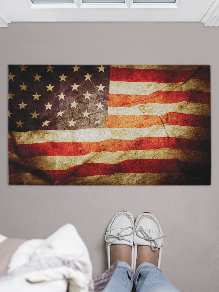 Коврик придверный «Национальный флаг» | JoyArty