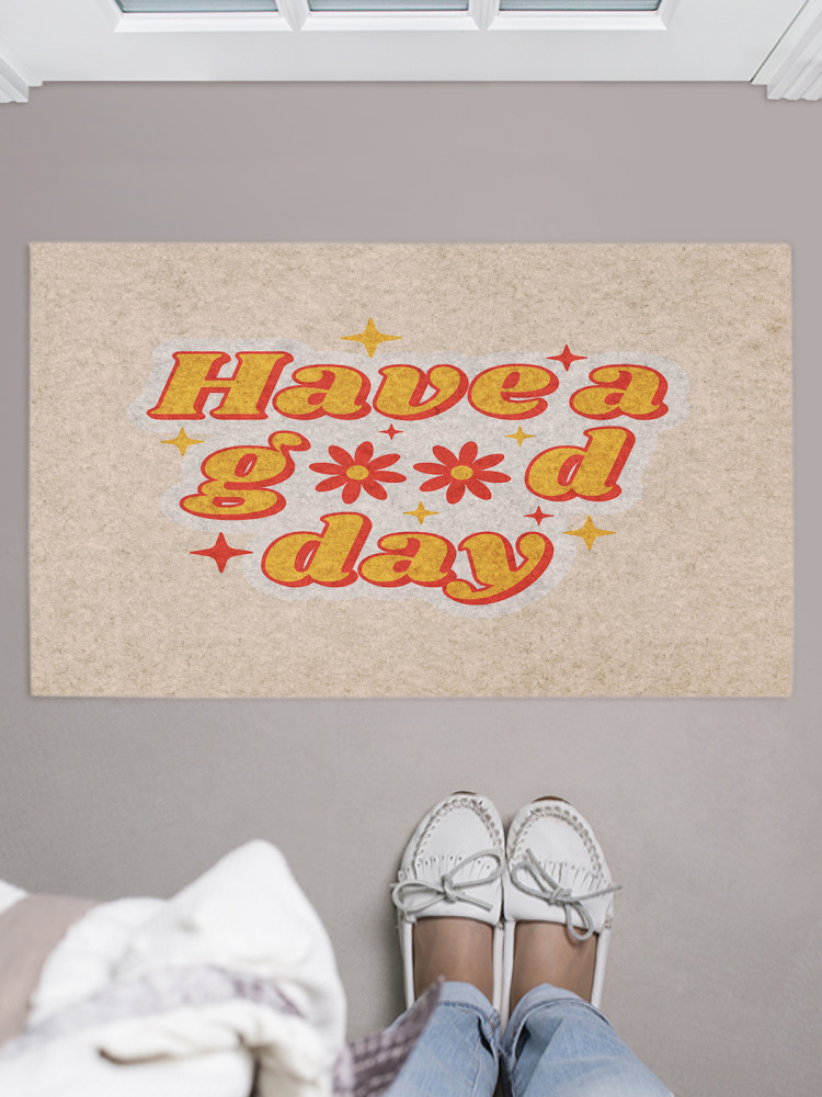 Коврик придверный «Пожелание» | JoyArty