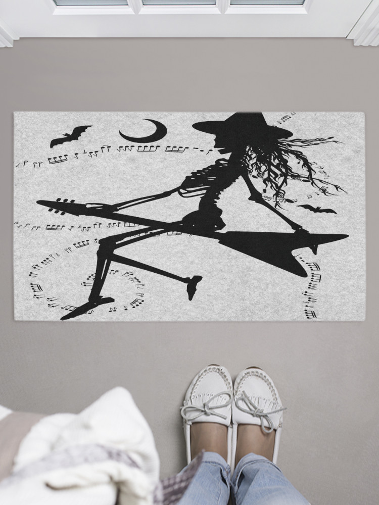 Коврик придверный «Полет ведьмы» | JoyArty