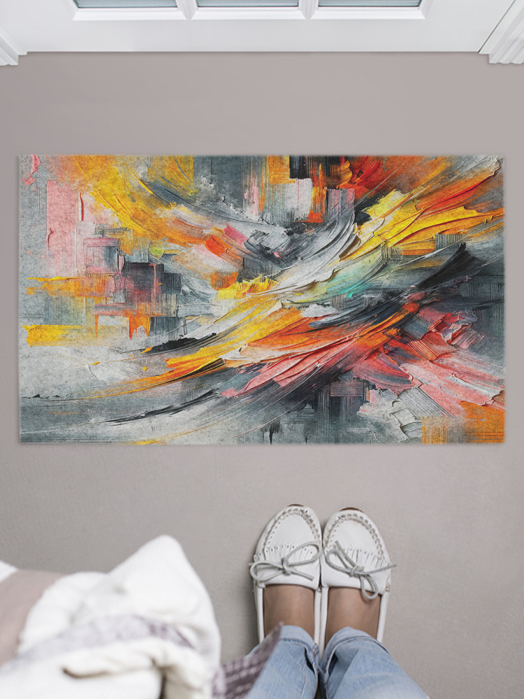 Коврик придверный «Творчество» | JoyArty