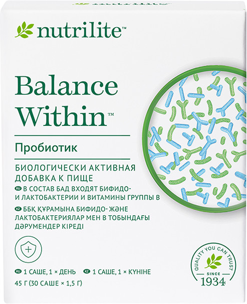 Пробиотик «Balance Within™» | Nutrilite