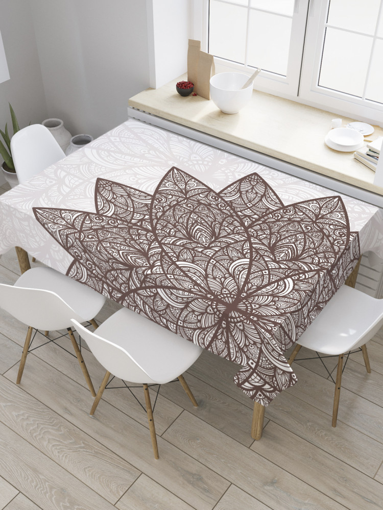 Скатерть «Ажур мандалы» | JoyArty