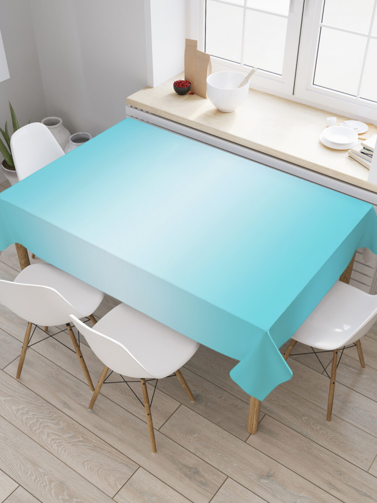 Скатерть «Бирюзовый переход» | JoyArty