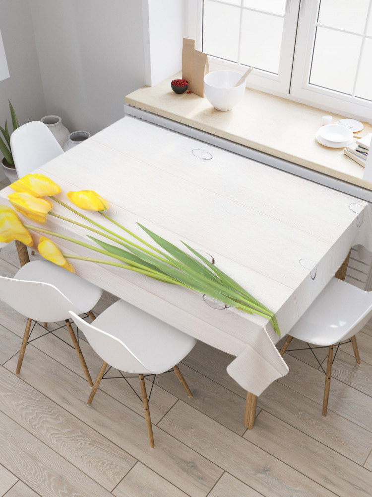 Скатерть «Букет тюльпанов» | JoyArty